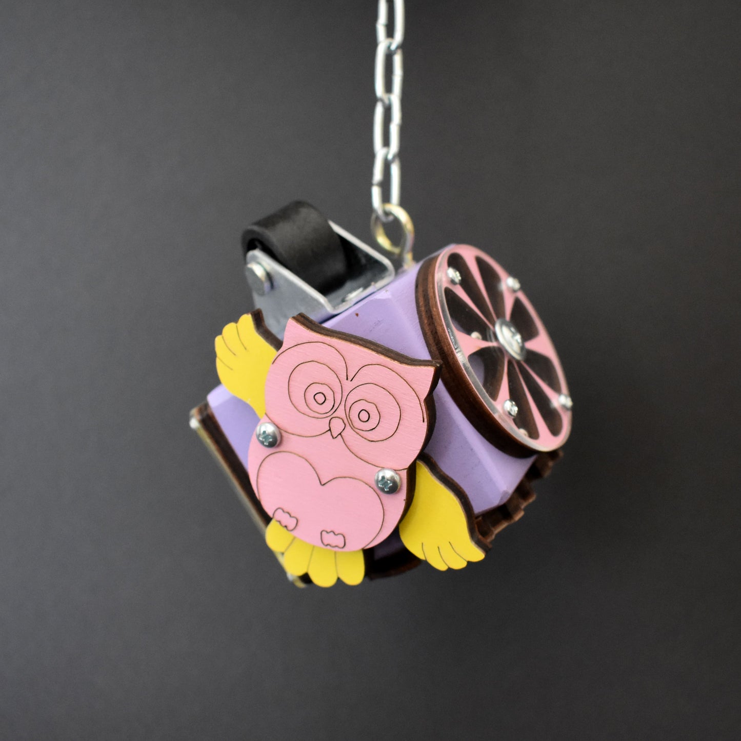 Fidget toy cube with fun textures and shapes