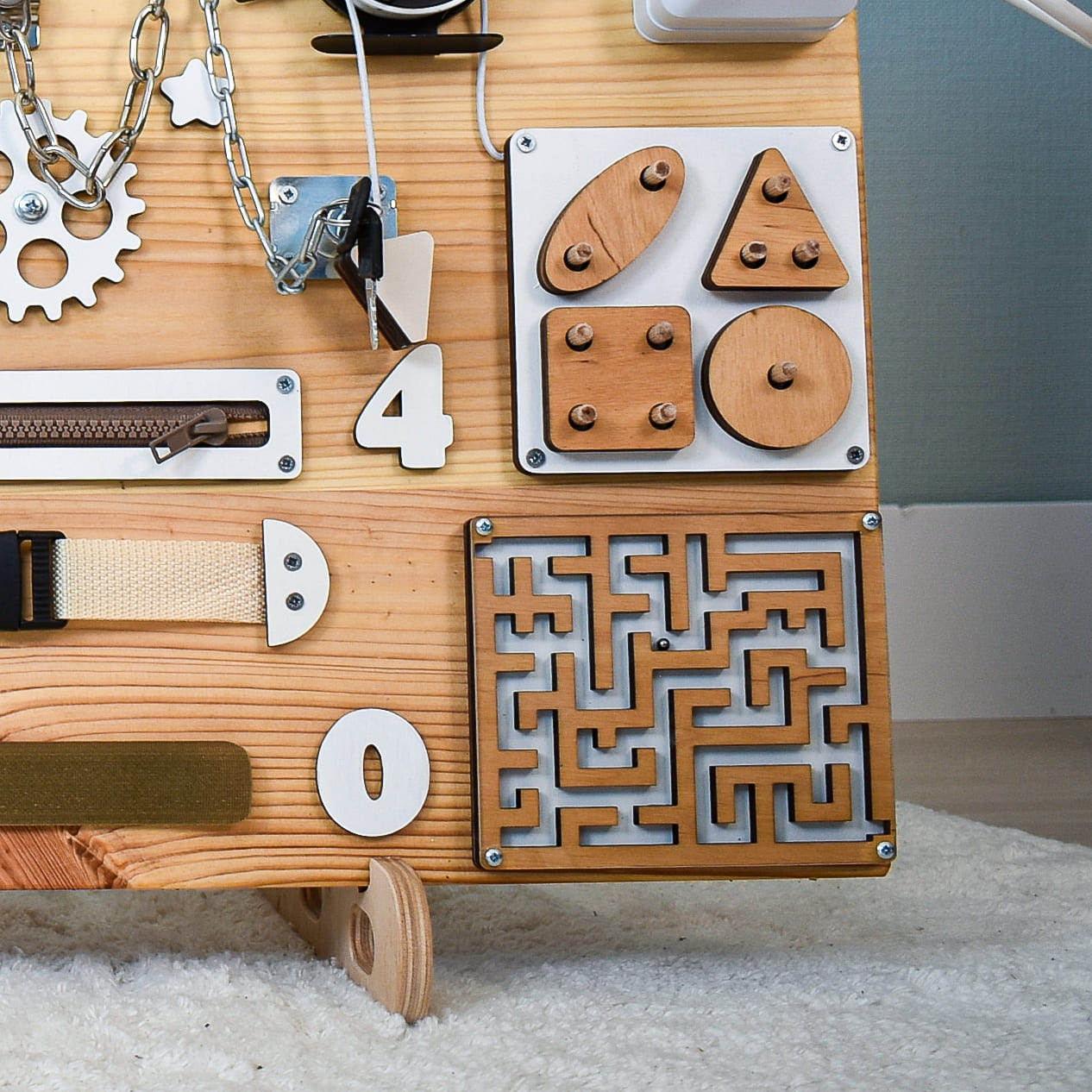 Cognitive Therapy Busy Board for Seniors & Special Needs