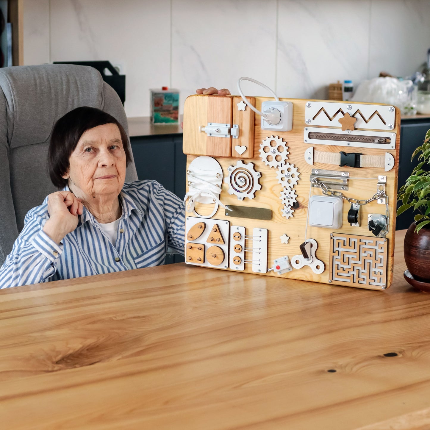 Sensory Stimulation Board for Dementia & Stroke Recovery