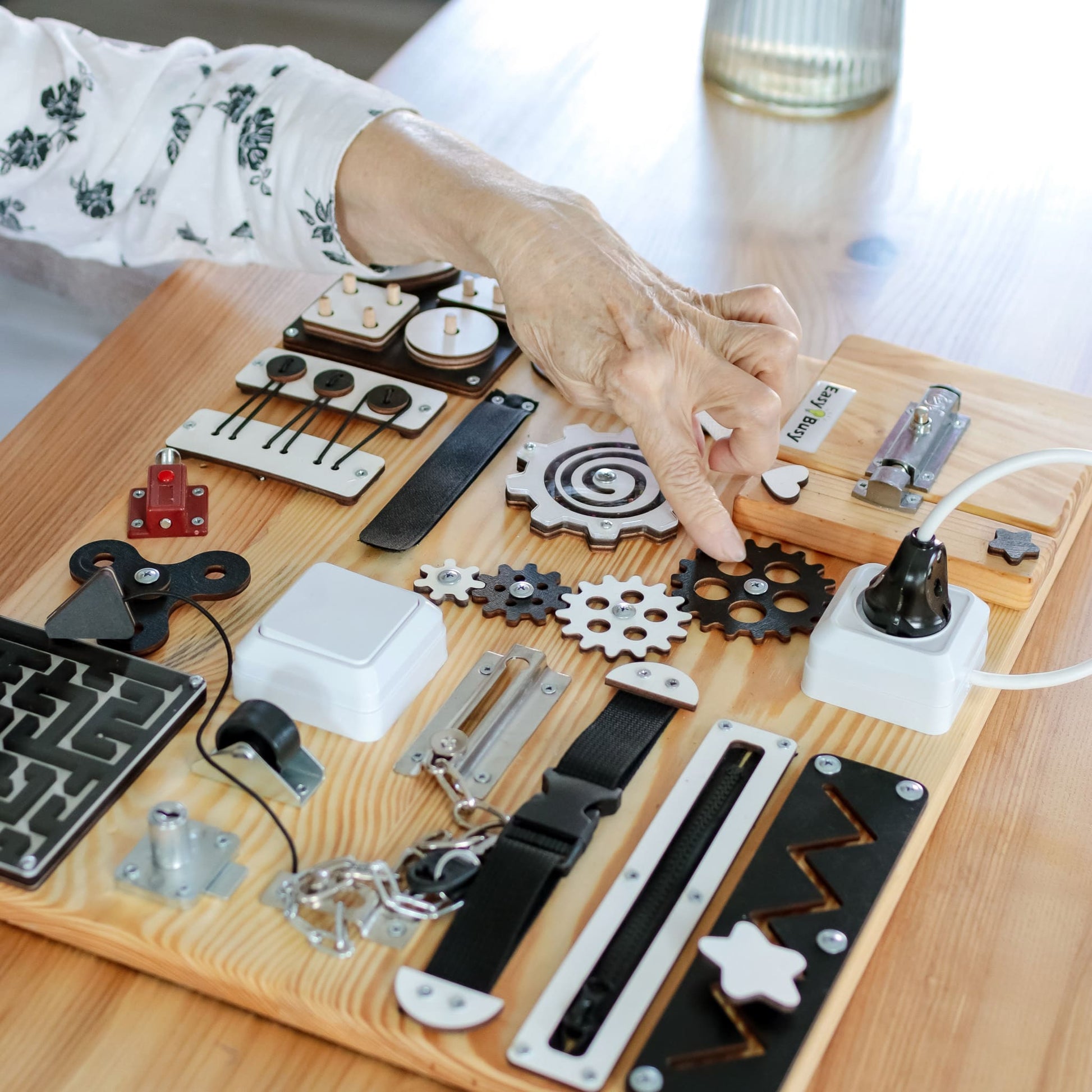 Engaging Activity Board for Seniors with Cognitive Decline