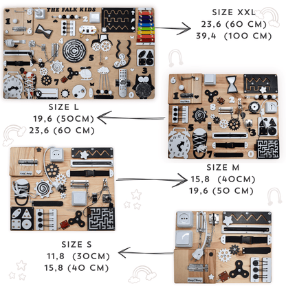 Extra Large Dementia Busy Board – Alzheimer’s, Stroke & Autism Therapy Activity Board