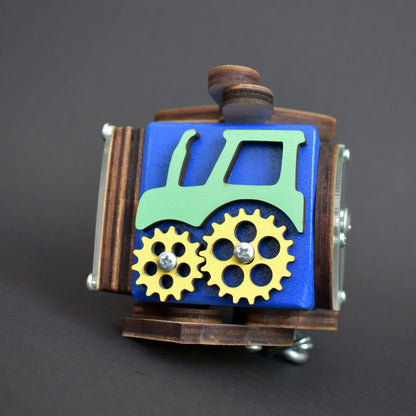 Miniature gear puzzle toy for kids