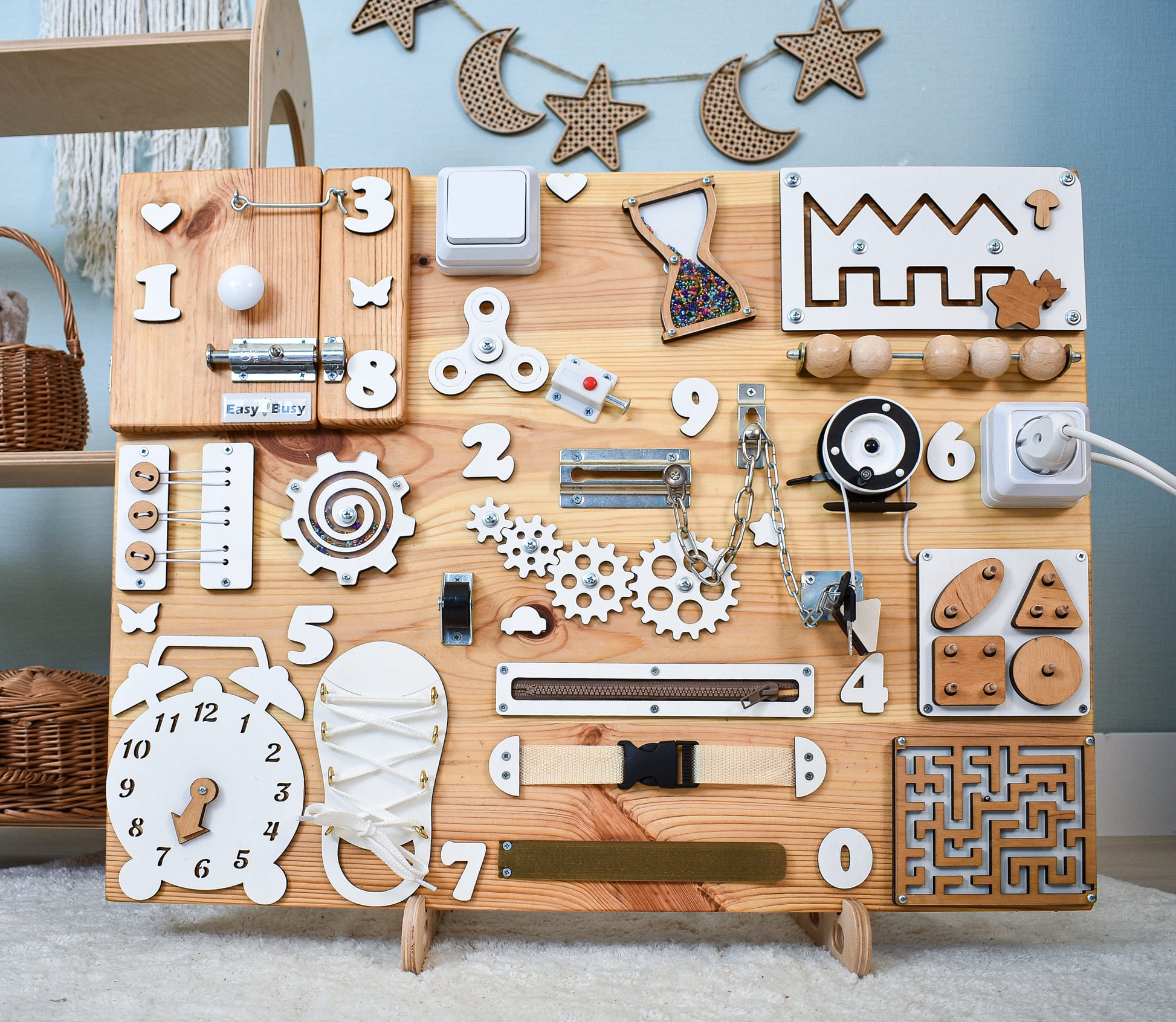 Sensory Stimulation Board for Dementia, Autism & Stroke Recovery