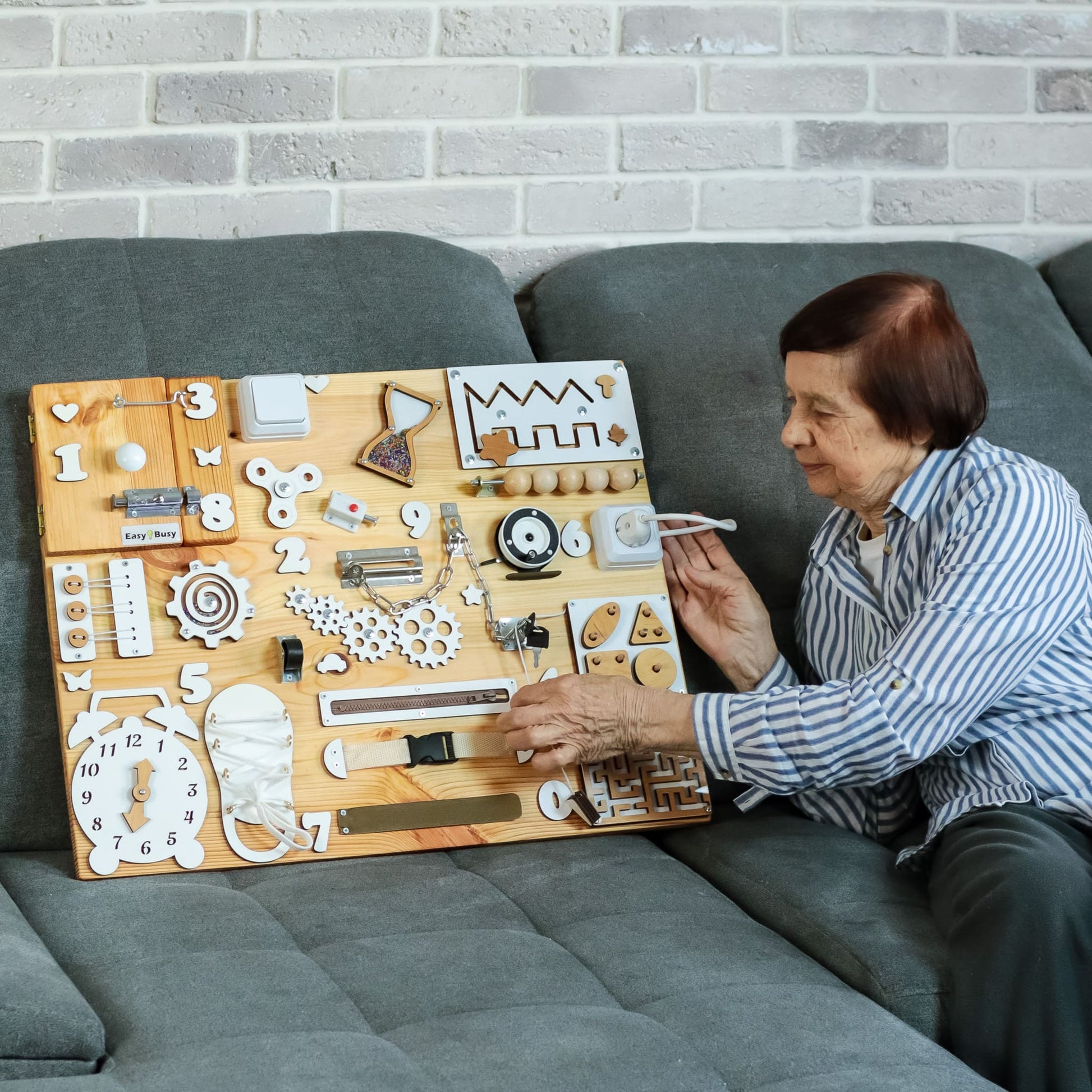 Occupational Therapy Sensory Board for Stroke & Dementia Care