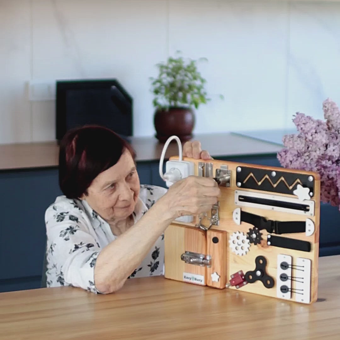 Sensory Stimulation Board for Elderly Individuals